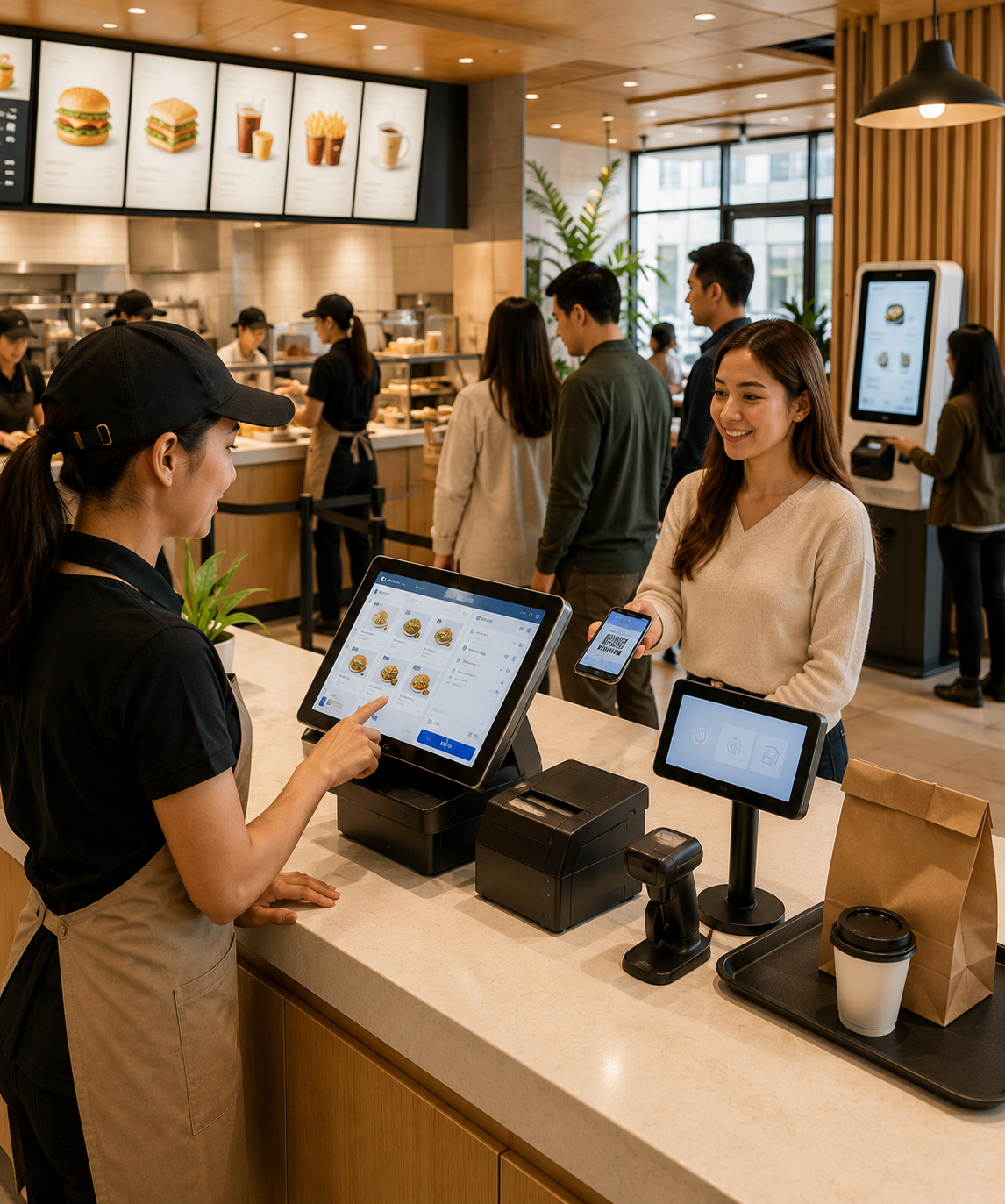 Touch Screen POS System
