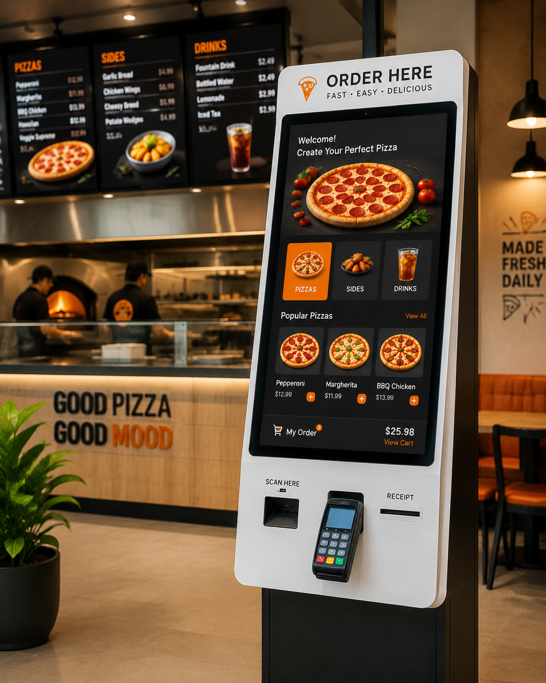 Restaurant Self-Service Environment