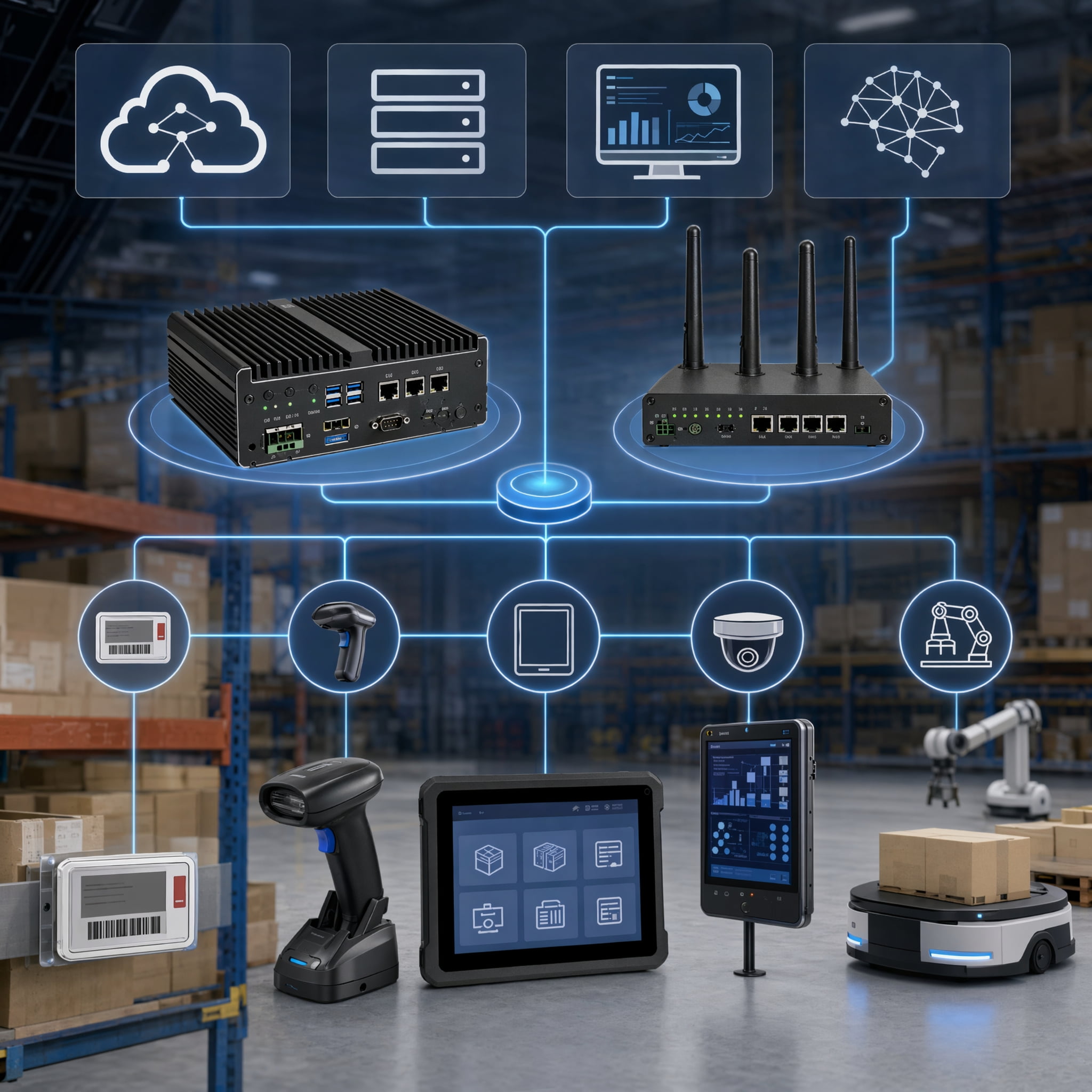Industrial Mini PC and IoT Gateway