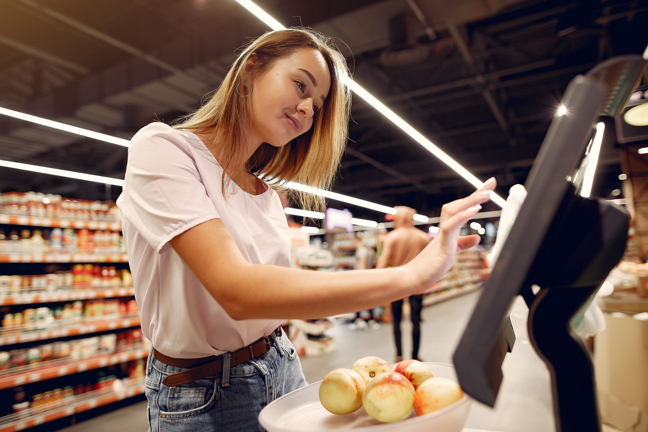 Android self-service in supermarket