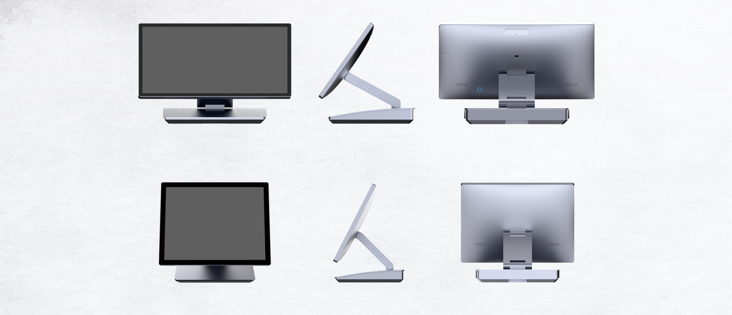 SN-P20 Foldable POS Terminal | All-Aluminum Fanless POS