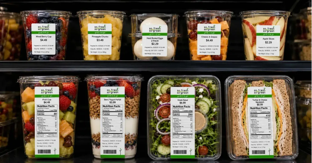 Retail Supermarket Labeling Scenario