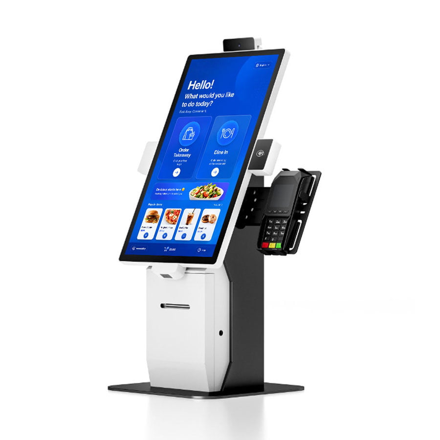 Retail Self-Checkout (SCO) machine with scanner