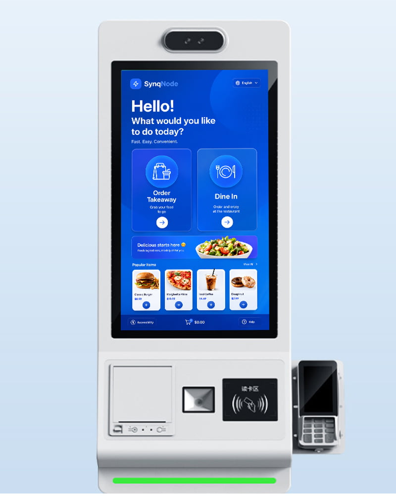 SN-K4 Freestanding Ordering Kiosk